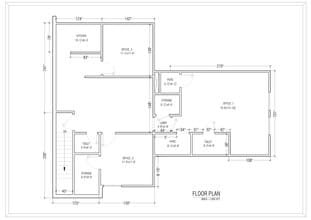 2432-2434 Bristol Rd, Bensalem, PA à louer Plan d’étage– Image 2 sur 2