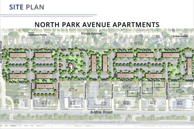 3127 Maple St, Warren, MI à vendre Plan de site– Image 1 sur 5