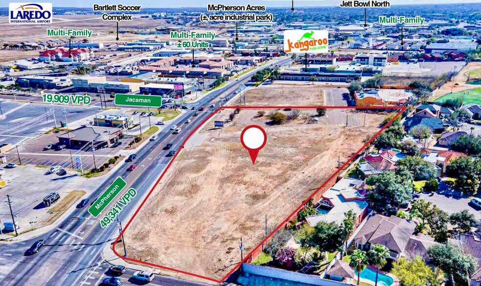 6600-6602 McPherson Rd, Laredo, TX à vendre - Photo de l’immeuble – Image 3 sur 6