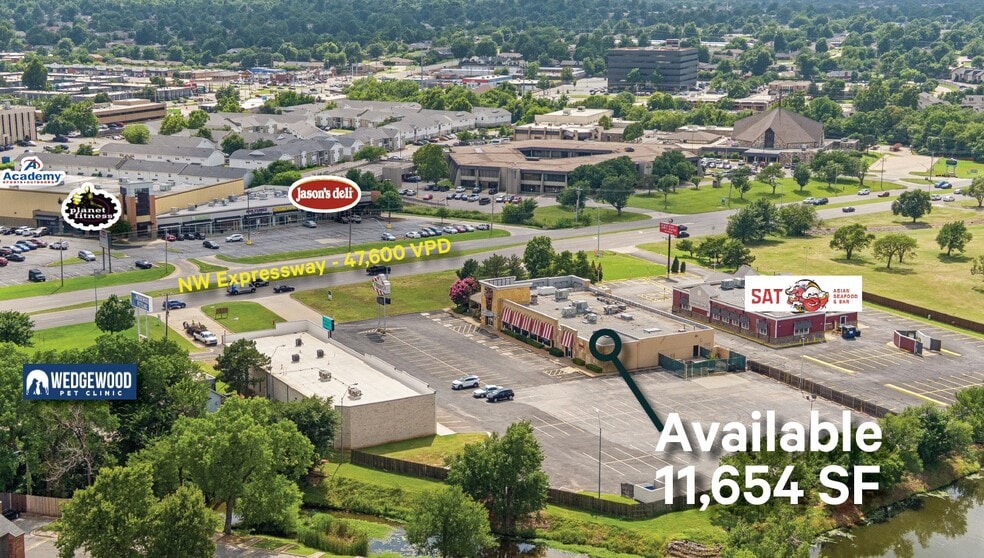 4239 NW Expressway St, Oklahoma City, OK à vendre - Aérien – Image 2 sur 2