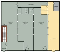 316 12th St, Oakland, CA à louer Plan d’étage– Image 2 sur 6
