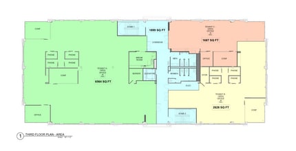 6751 Parker Farm Dr, Wilmington, NC à louer Plan d’étage– Image 1 sur 8