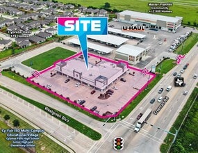 21350 FM 529, Cypress, TX - VUE AÉRIENNE  vue de carte