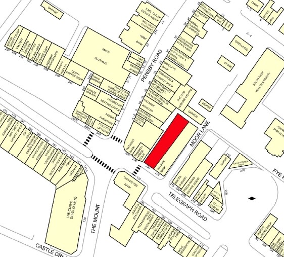 224-230 Telegraph Rd, Wirral à louer - Carte Goad – Image 2 sur 2