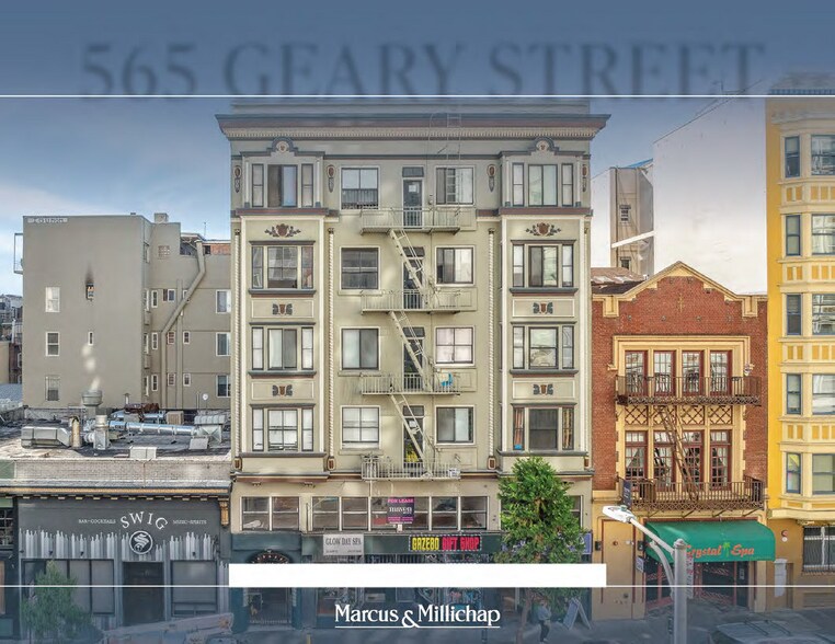 565-569 Geary St, San Francisco, CA à vendre - Photo de l’immeuble – Image 2 sur 4