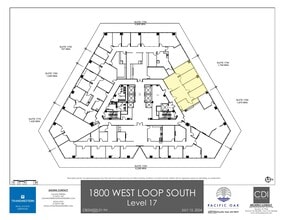 1800 West Loop S, Houston, TX à louer Plan d’étage– Image 1 sur 1