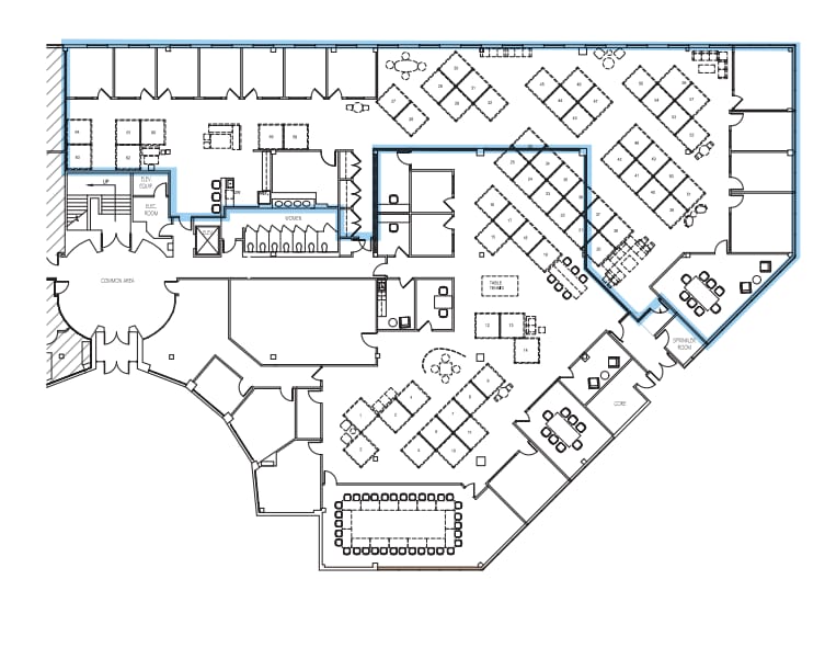 4315-4451 Cox Rd, Glen Allen, VA à louer Plan d’étage– Image 1 sur 1