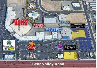 Plus de détails pour Bear Valley Rd, Victorville, CA - Terrain à louer