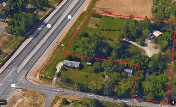 273 W Hebron Ln, Shepherdsville, KY - Vue aérienne vue de carte