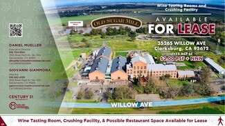Plus de détails pour 35265 Willow Ave, Clarksburg, CA - Local commercial à louer