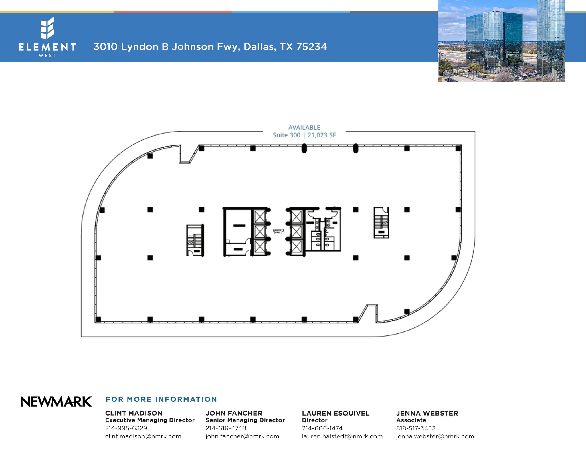 3010 Lyndon B Johnson Fwy, Dallas, TX à louer Plan de site– Image 1 sur 2