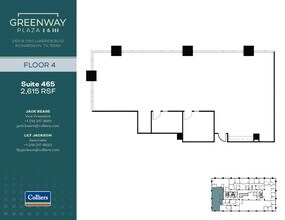 2100 & 2150 Lakeside Blvd, Richardson, TX à louer Plan d’étage– Image 1 sur 1