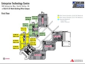 100 Enterprise Way, Scotts Valley, CA à louer Plan d’étage– Image 1 sur 1