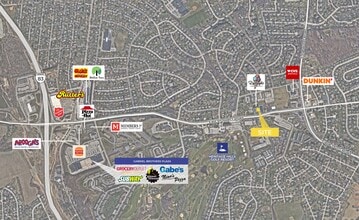 2811-2813 E Prospect Rd, York, PA - Vue aérienne vue de carte