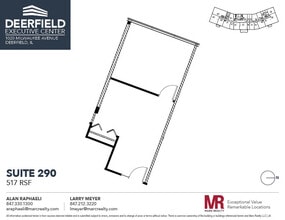 1020 Milwaukee Ave, Deerfield, IL à louer Plan d’étage– Image 1 sur 1