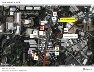 Plus de détails pour 339 NC Highway 68 S, Greensboro, NC - Terrain à vendre