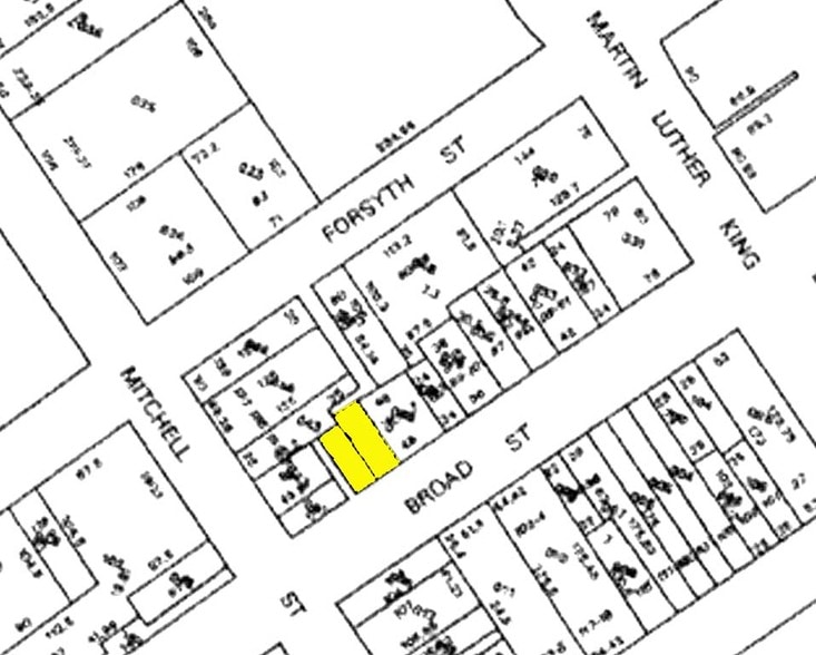111 Broad St SW, Atlanta, GA à louer - Plan cadastral – Image 2 sur 9