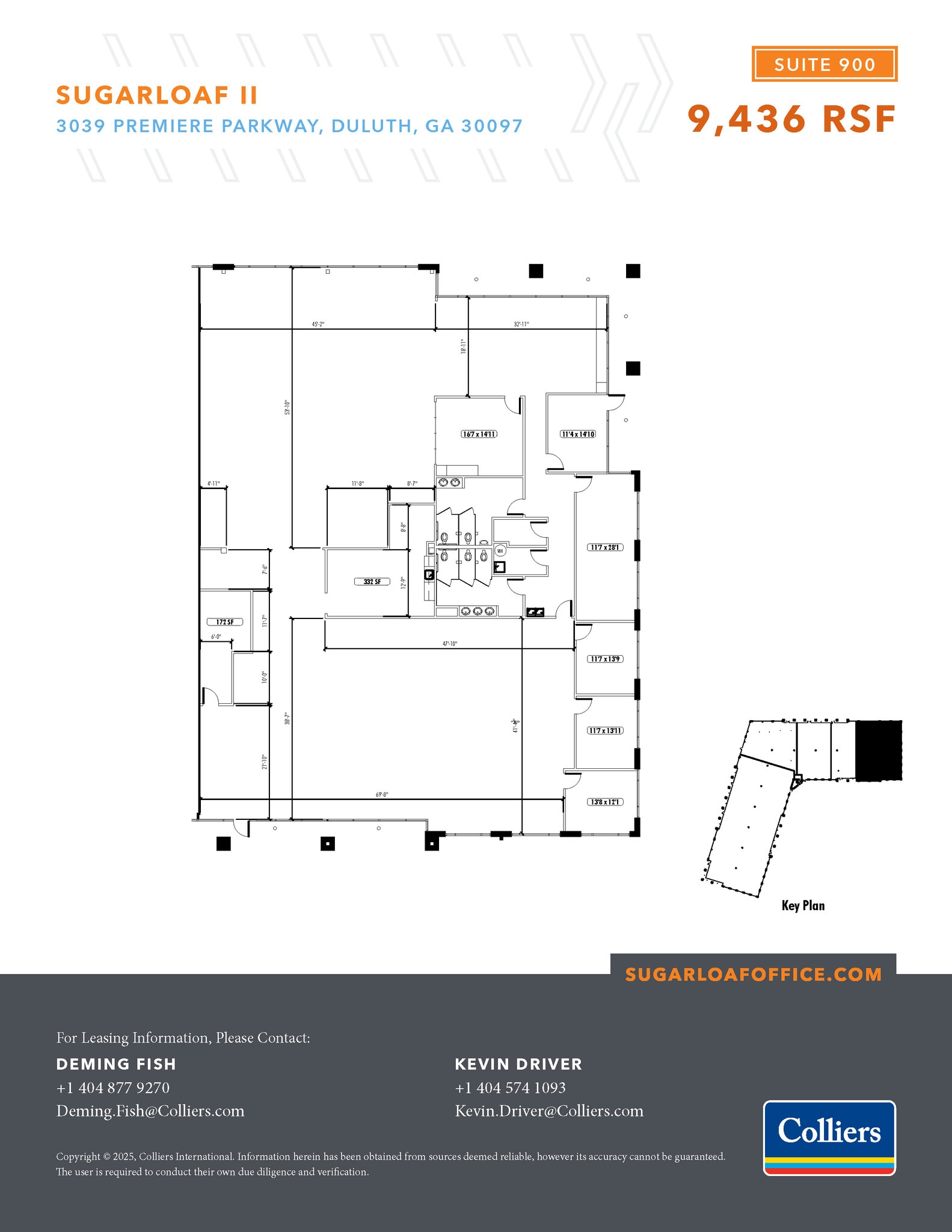 6700 Sugarloaf Pky, Duluth, GA à louer Plan d’étage– Image 1 sur 1