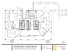 14001 N Dallas Pky, Dallas, TX à louer Plan d’étage– Image 1 sur 1