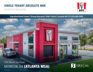 Plus de détails pour 1493 Mount Zion Rd, Morrow, GA - Local commercial à vendre