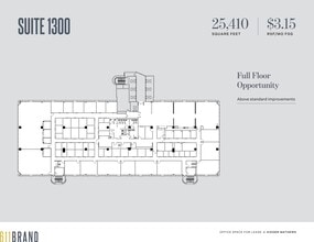 611 N Brand Blvd, Glendale, CA à louer Plan d’étage– Image 1 sur 1