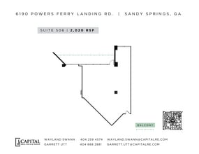 6190 Powers Ferry Landing Rd, Atlanta, GA à louer Plan d’étage– Image 1 sur 1