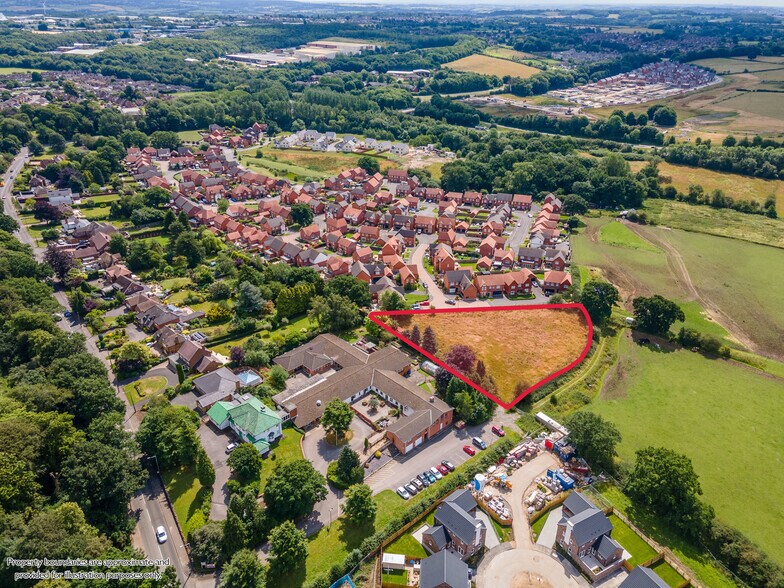 Land At The Rear Of Green Gables, Wingfield Road, Alfreton à vendre - Photo de l’immeuble – Image 3 sur 5