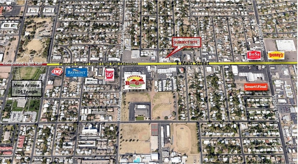 910 E Main St, Mesa, AZ à louer - Aérien – Image 3 sur 5