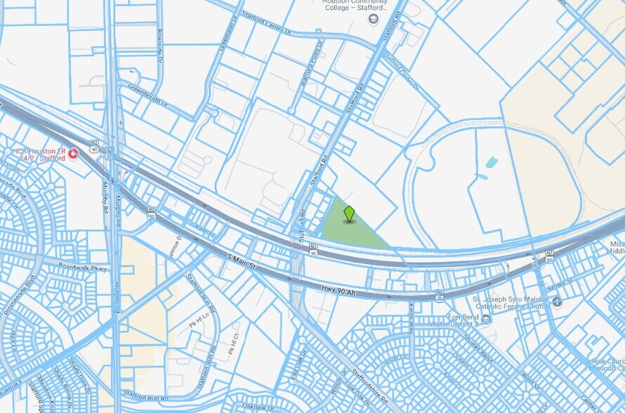 14049 Ellis St, Stafford, TX à vendre - Plan cadastral – Image 3 sur 3