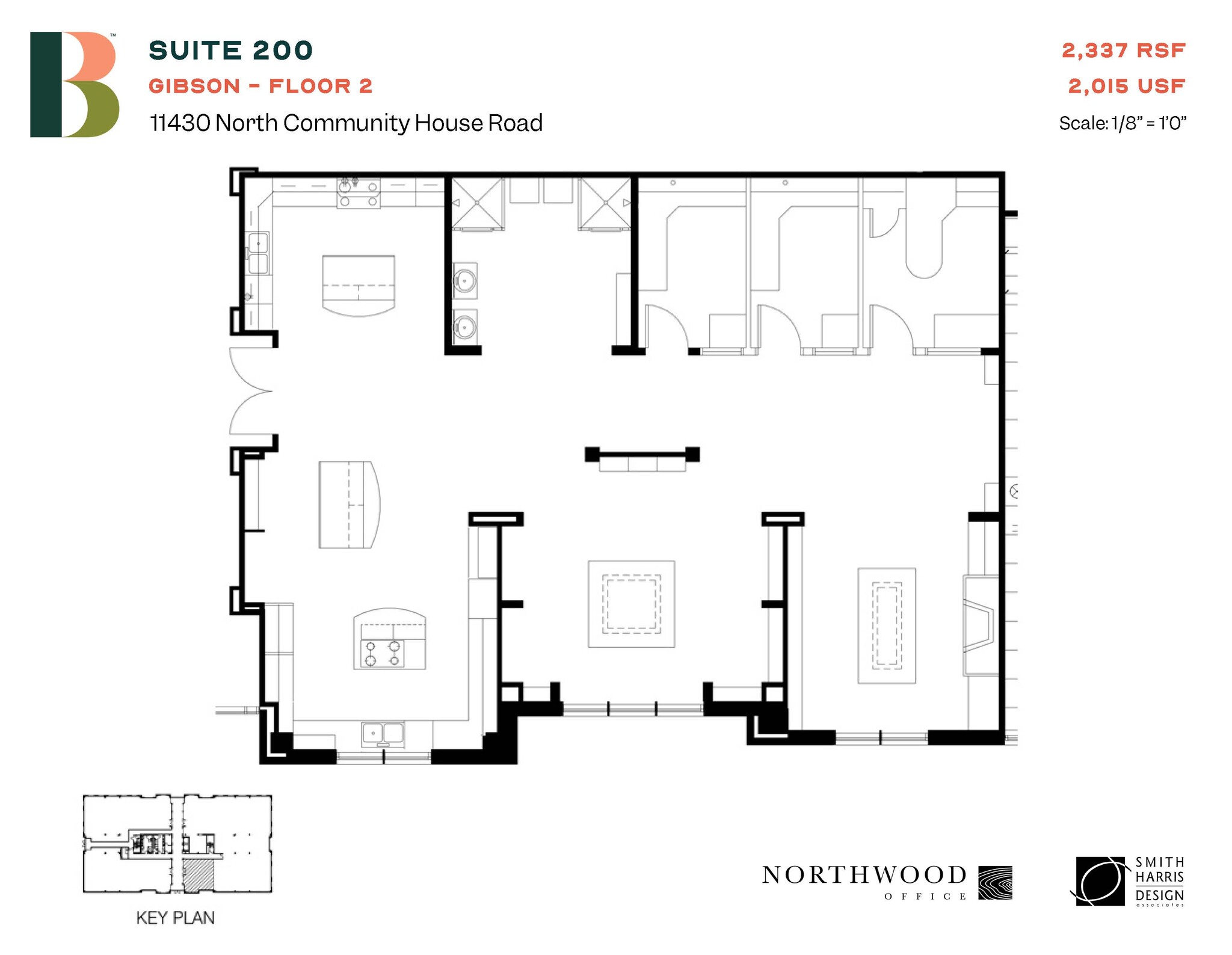 11430 N Community House Rd, Charlotte, NC à louer Plan d’étage– Image 1 sur 1