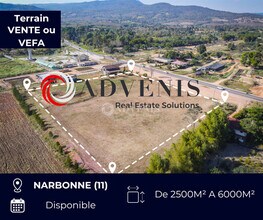 9 Rue De Plaisance, Narbonne, AUD - Vue aérienne vue de carte