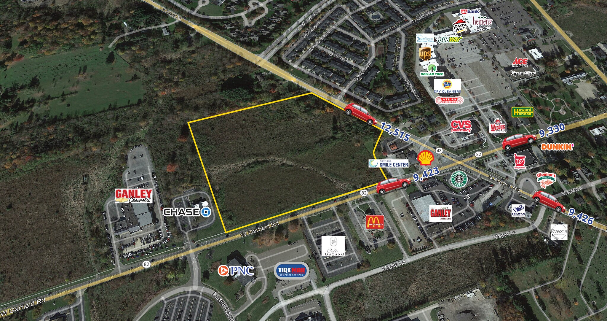 0 SR 43 & SR 82 Rd, Aurora, OH à vendre Photo de l’immeuble– Image 1 sur 2