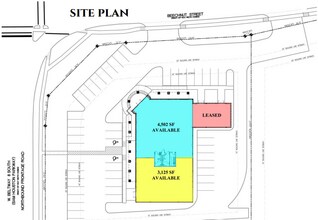 8201 W Sam Houston Pky S, Houston, TX à louer Plan de site– Image 1 sur 1