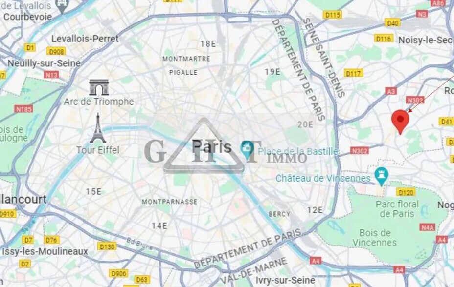 Local commercial dans Montreuil à vendre - Photo de l’immeuble – Image 3 sur 3