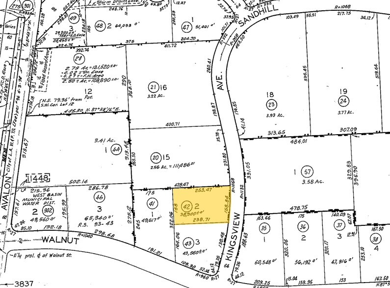 17129 S Kingsview Ave, Carson, CA à louer - Plan cadastral – Image 2 sur 3