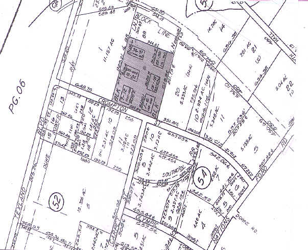 416-426 Crompton St, Charlotte, NC à louer - Plan cadastral – Image 2 sur 6