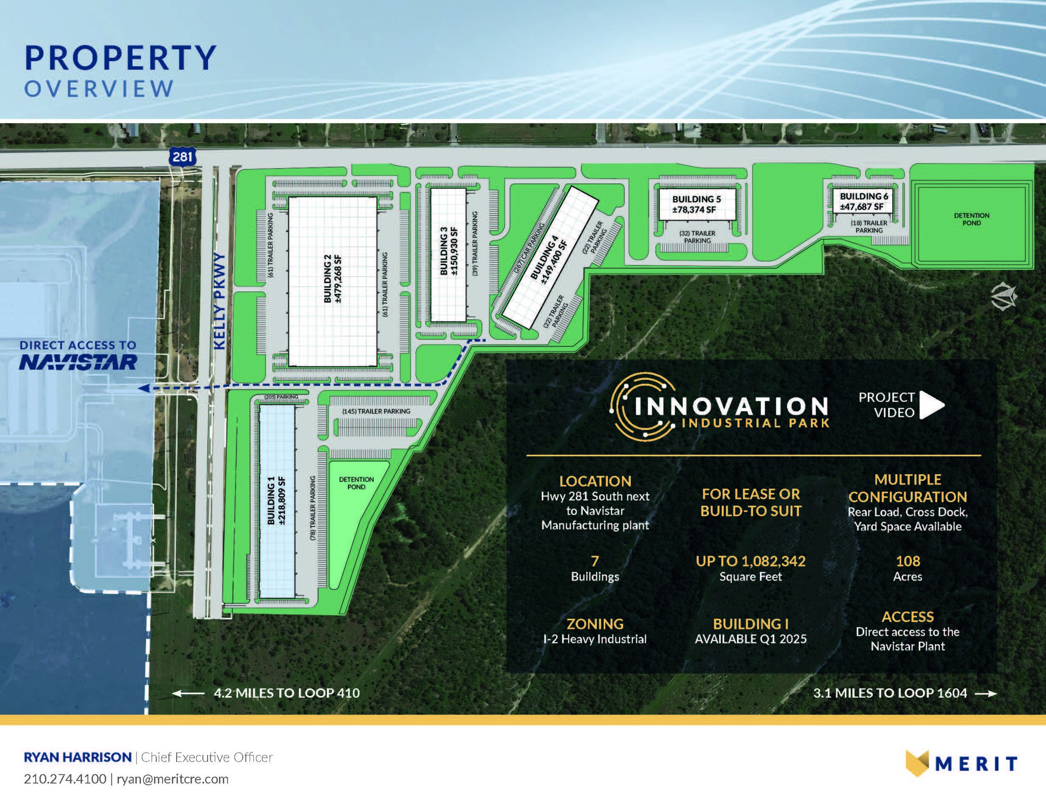 Innovation Industrial Park, San Antonio, TX à louer Photo de l’immeuble– Image 1 sur 1