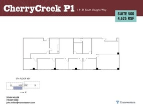 3131 S vaughn Way, Aurora, CO à louer Plan de site– Image 2 sur 2