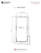 1100 Boul Des Chutes, Québec, QC à louer Plan de site– Image 1 sur 1
