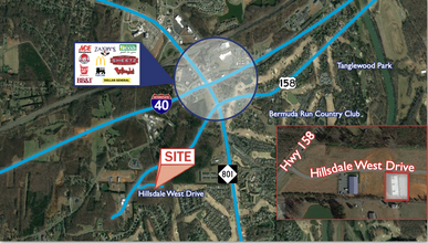 162 Hillsdale West Dr, Advance, NC - VUE AÉRIENNE  vue de carte