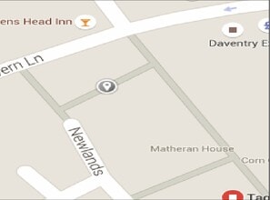 2 Prince William Walk, Daventry à louer Carte– Image 2 sur 2