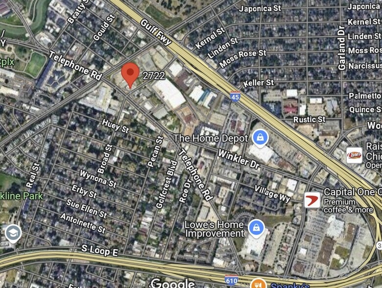 2722 Broad St, Houston, TX à louer - Aérien – Image 2 sur 12