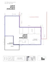 7106 Milford Industrial Rd, Pikesville, MD à louer Plan de site– Image 2 sur 2