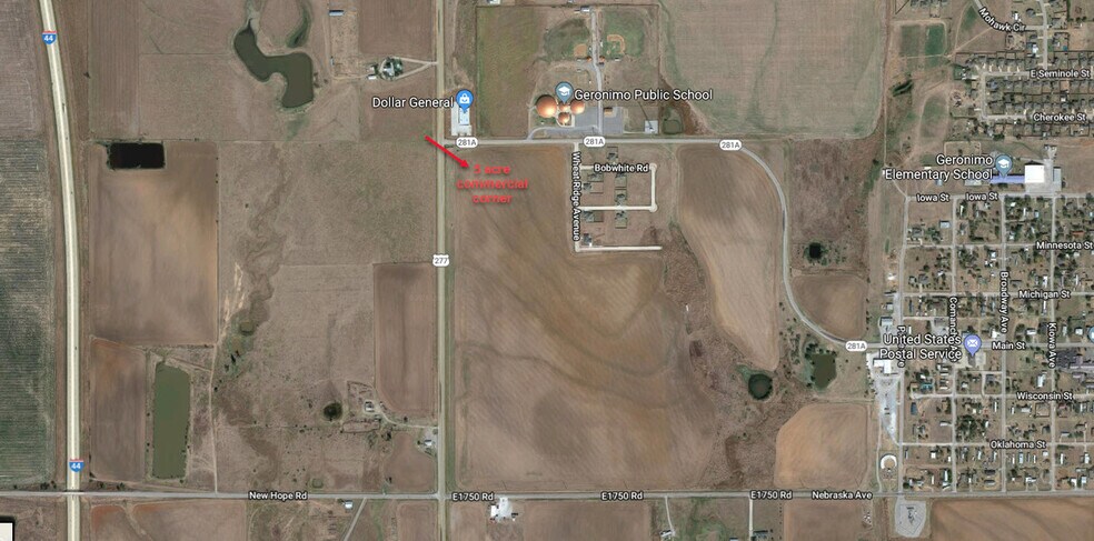 SW 11th St, Geronimo, OK à vendre - Photo de l’immeuble – Image 1 sur 1