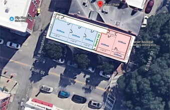 110-118 Bull St, Savannah, GA à louer Plan d’étage– Image 1 sur 7