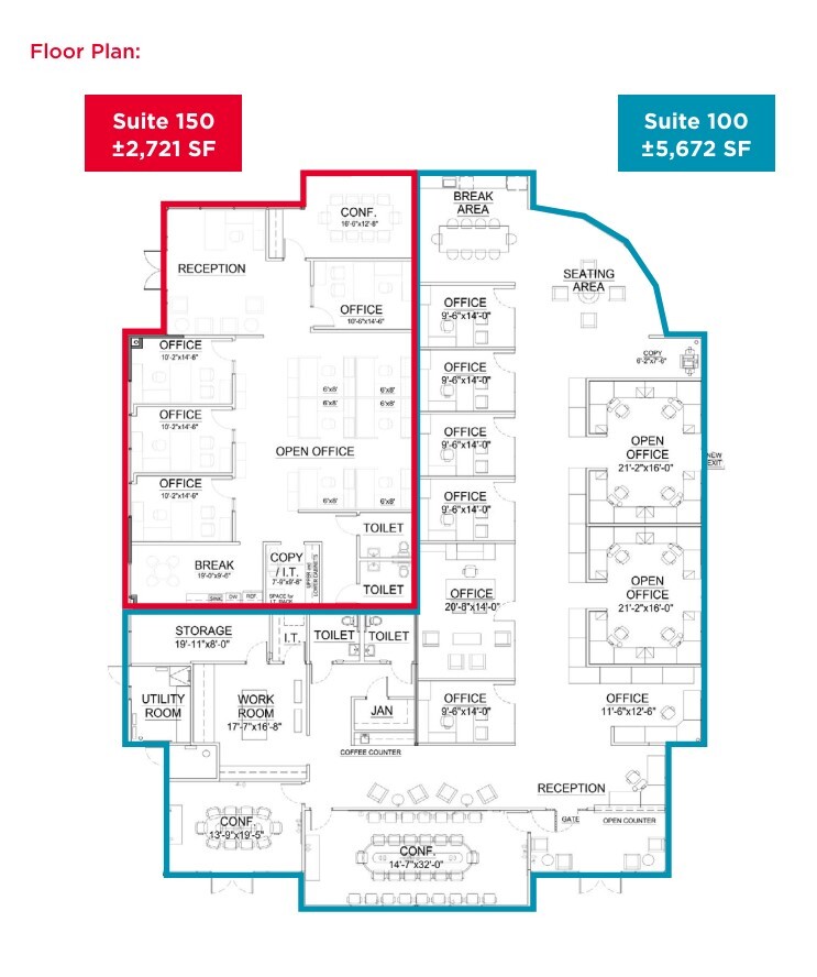 2250 Del Paso Rd, Sacramento, CA à louer Plan d’étage– Image 1 sur 1