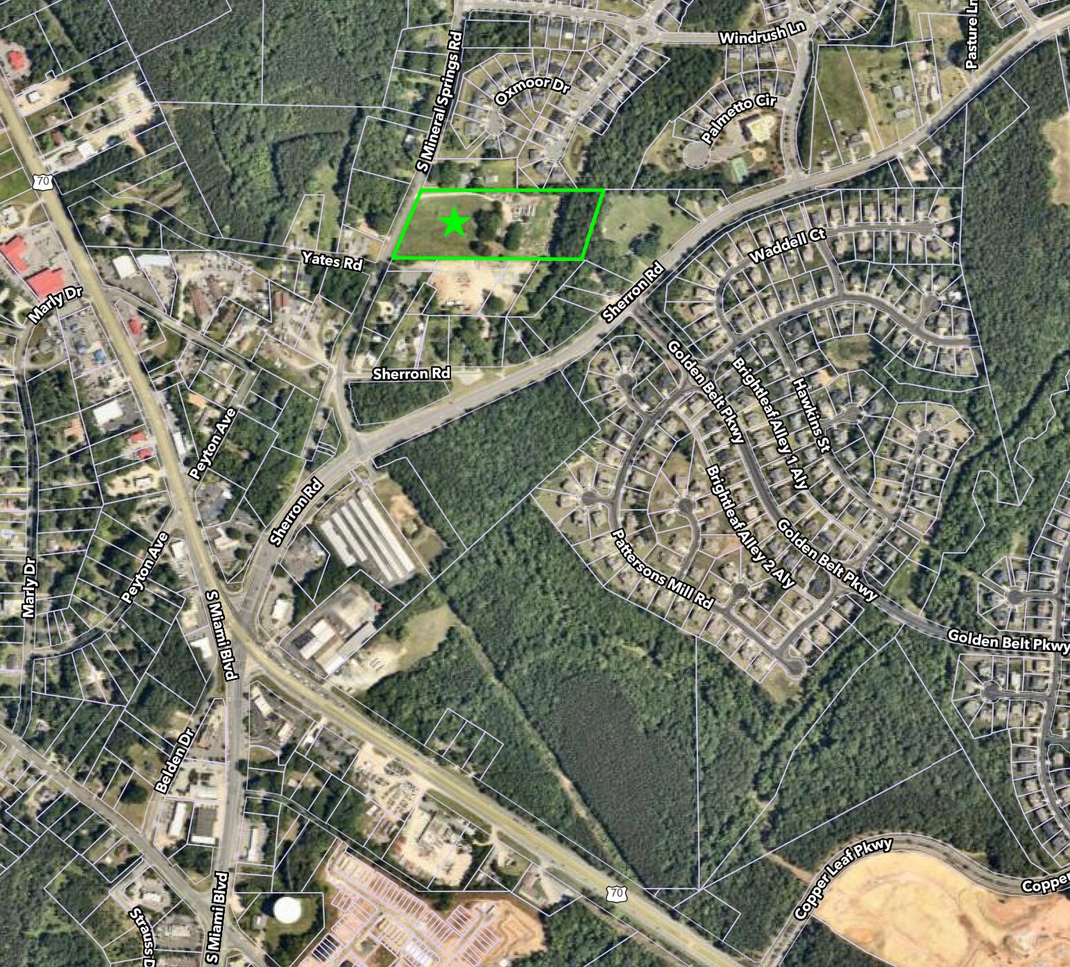 1821 S Mineral Springs Rd, Durham, NC à vendre Photo principale– Image 1 sur 15