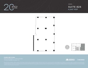 20 N Clark St, Chicago, IL à louer Plan d’étage– Image 1 sur 1