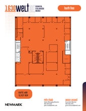 1630 Welton St, Denver, CO à vendre Plan d’étage– Image 1 sur 1
