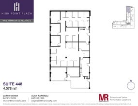 4415 W Harrison St, Hillside, IL à louer Plan d’étage– Image 1 sur 1